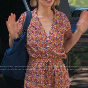 Wray Floral Multicolor set - top and pants